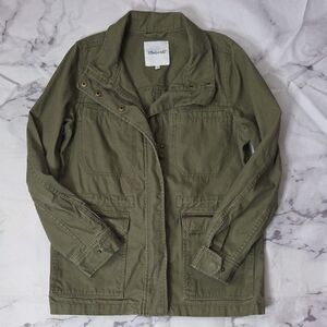 Madewell Olive Utility Jacket